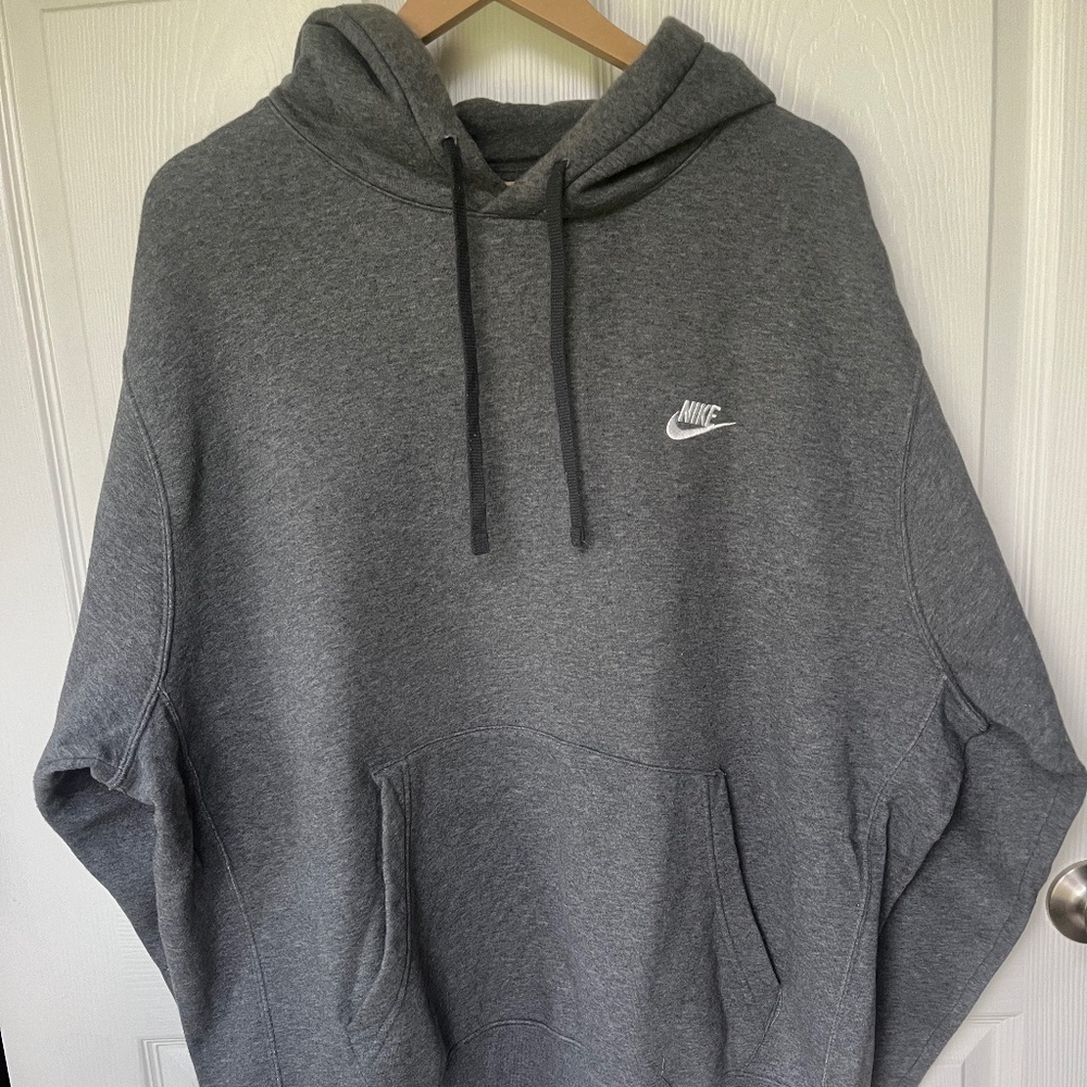 Dark Gray XL Mens pullover hoodie